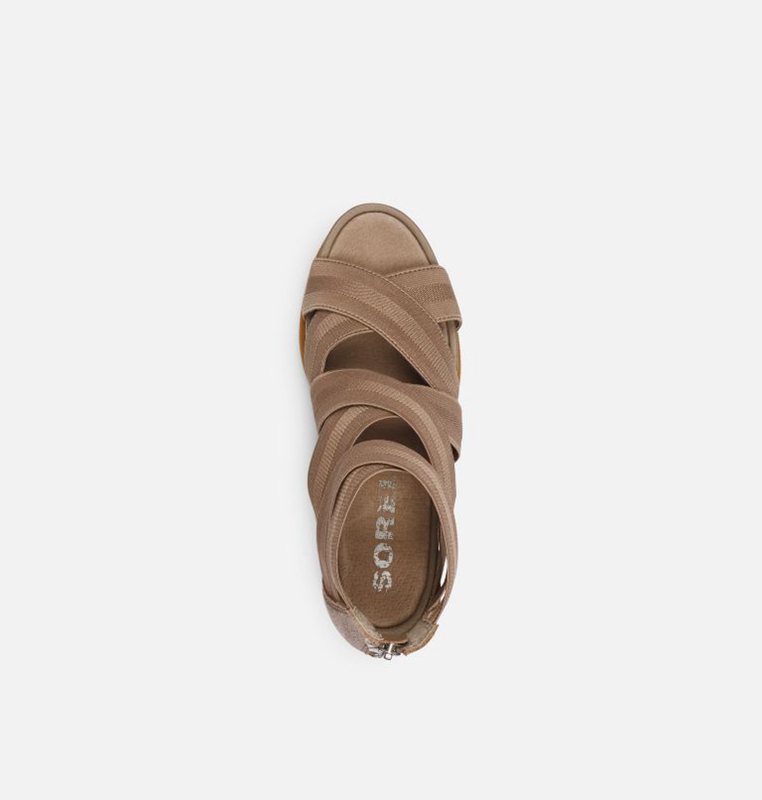 Sorel Dam Sandaler Brun - Joanie™ Ii Strap Wedge - AJF-814357